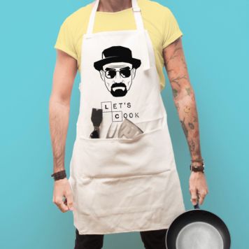 Küchenschürze Let's Cook - Design