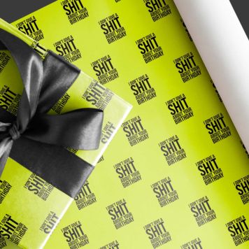 Rude Wrapping Paper - Design